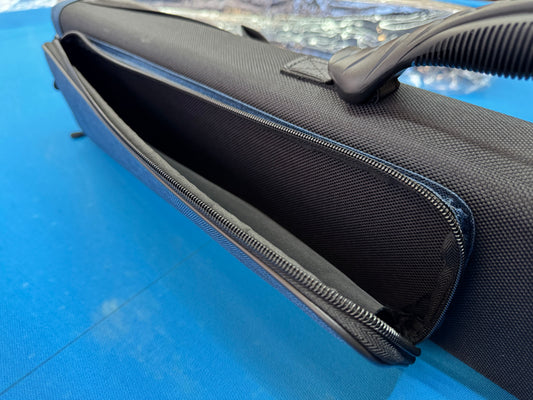 fury cue case 威利 3B5S 藍色硬孔雙肩球桶