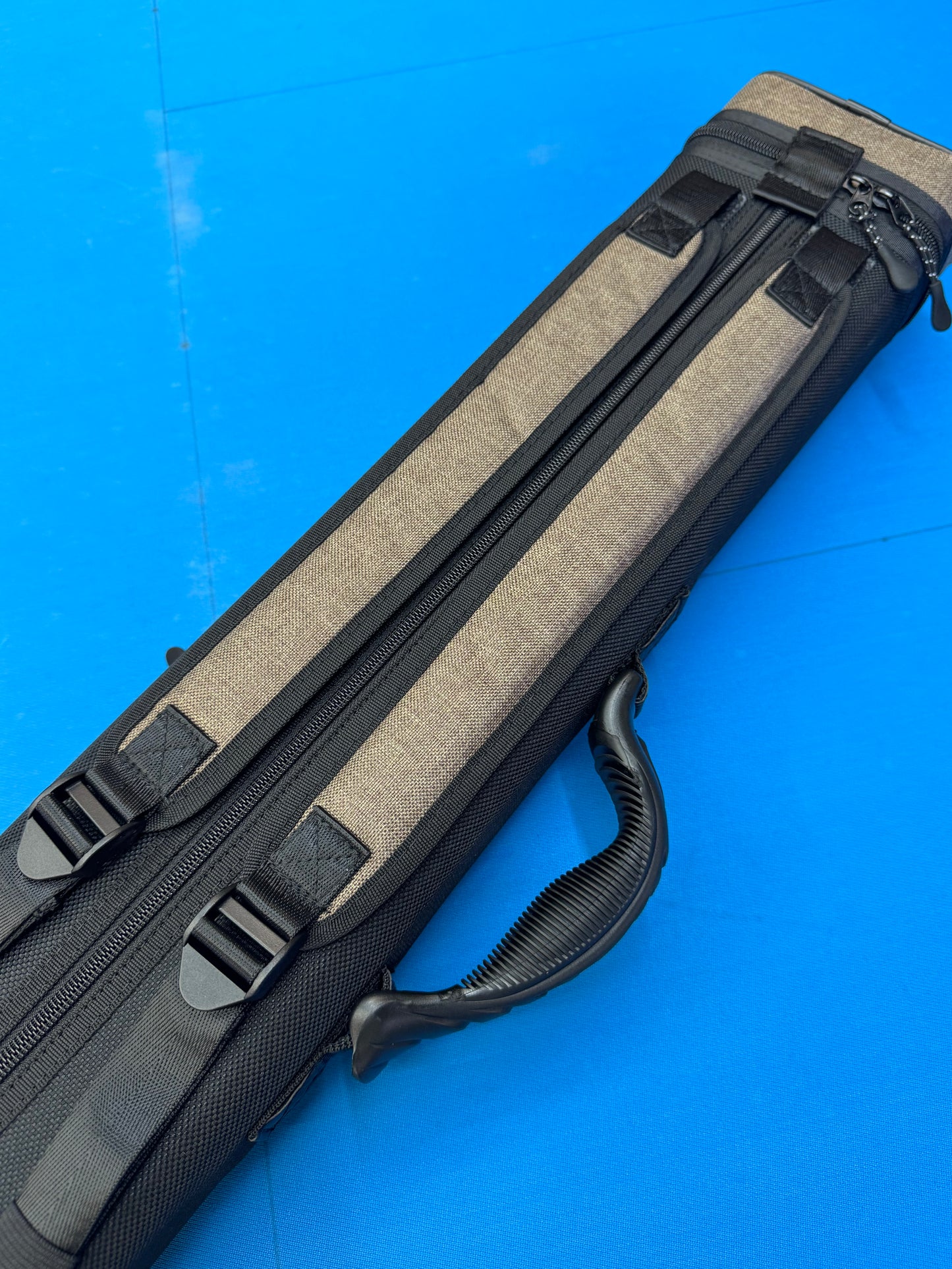 fury cue case 威利 3B5S 褐色硬孔雙肩球桶
