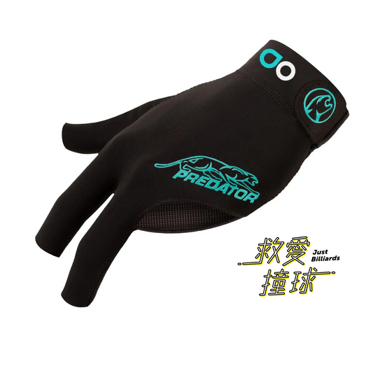Predator Albin Ouschan Second Skin 美洲豹 AO聯名款 黑色撞球手套