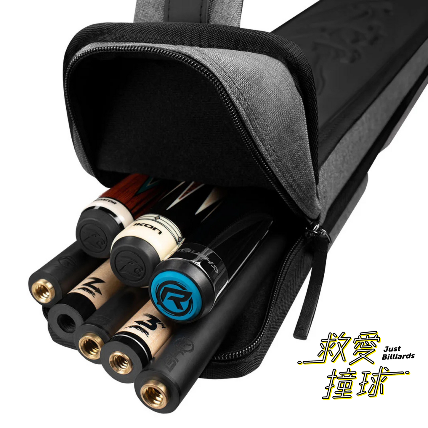 Predator Metro Grey 美洲豹 灰色撞球桿硬盒 – 3B5S球桶