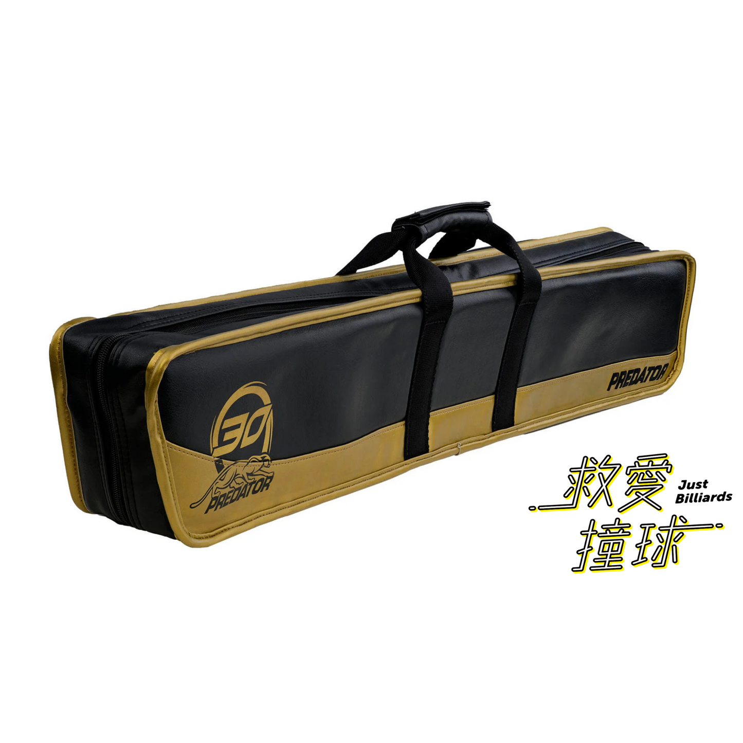 Predator Roadline 美洲豹30週年紀念 黑金撞球桿軟包 – 4B8S