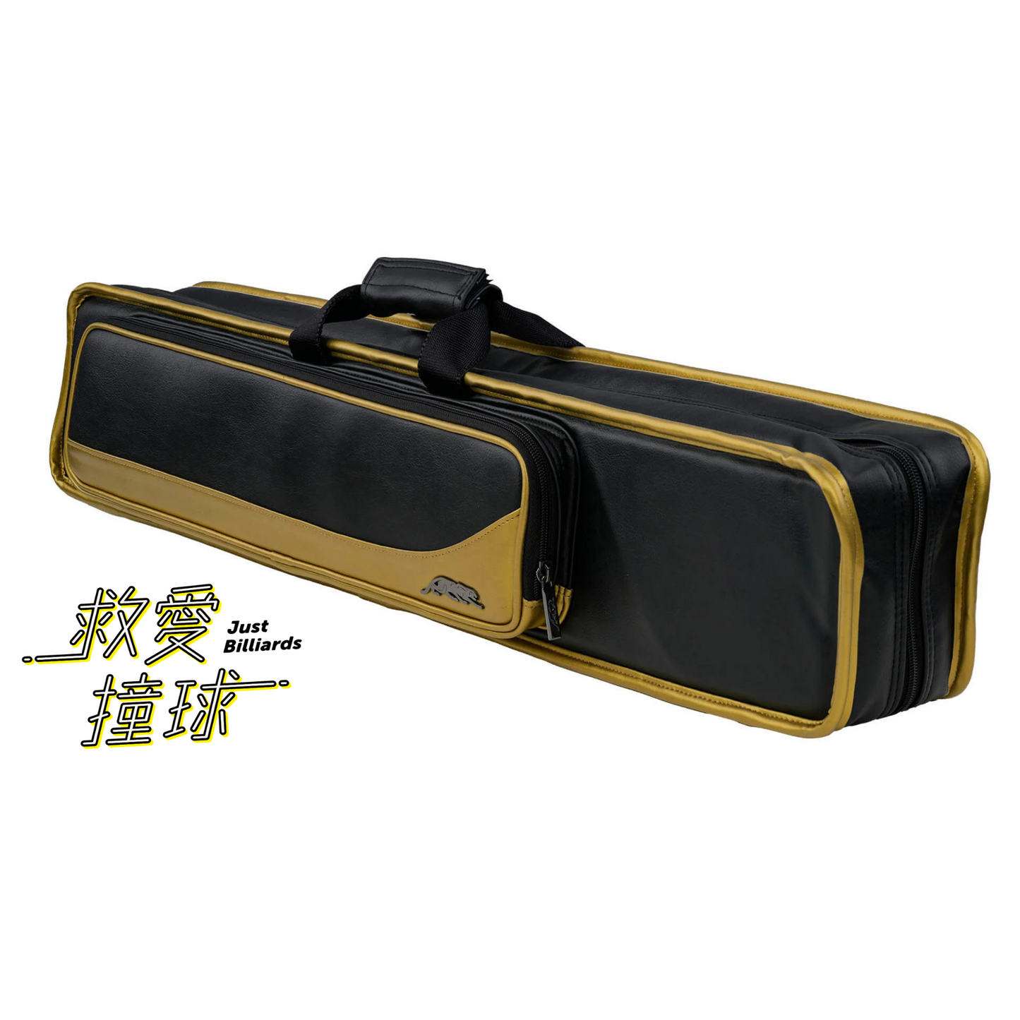 Predator Roadline 美洲豹30週年紀念 黑金撞球桿軟包 – 4B8S