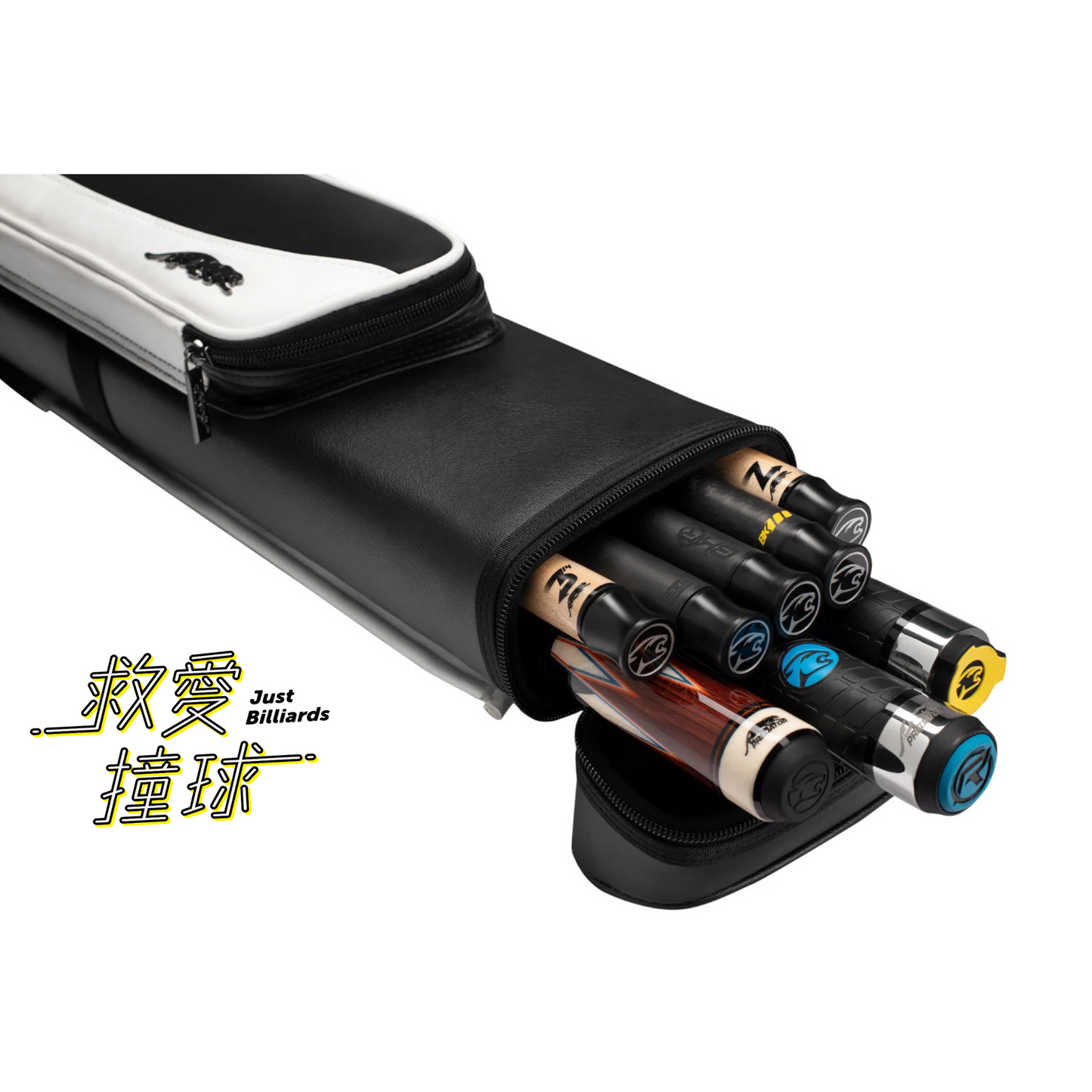 Predator Roadline 美洲豹 黑白撞球桿硬盒 – 3B5S球桶